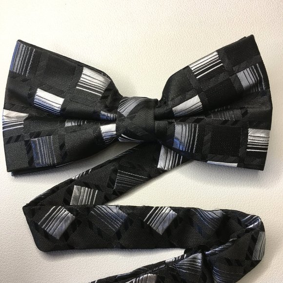 JON VANDYK HOLLAND Vintage Vibe Semi-Butterfly Bow Tie βΆβ πΉβπΈβπ» βπΌπ! - Picture 2 of 9